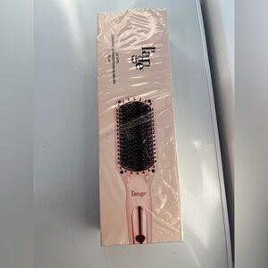 NIB L'ange Le Vite Hair Brush Straightener Blush Rose Lange Thermal Ion Ceramic